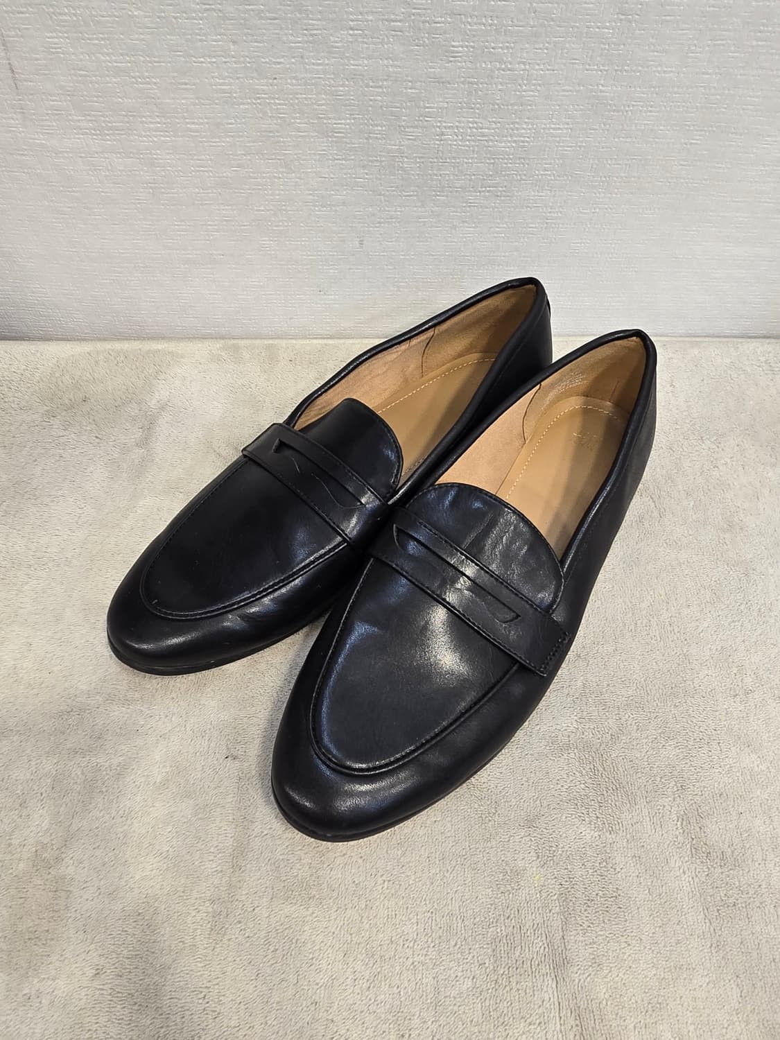 거의새거) H&M 블랙 페니 로퍼 250~255 상품이미지1