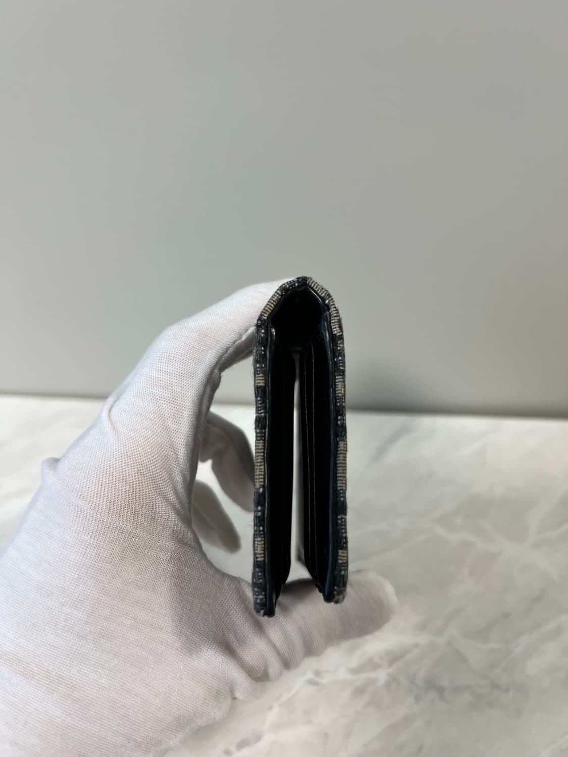 디올 오블리크 자카드 오거나이저 지갑 상품이미지9