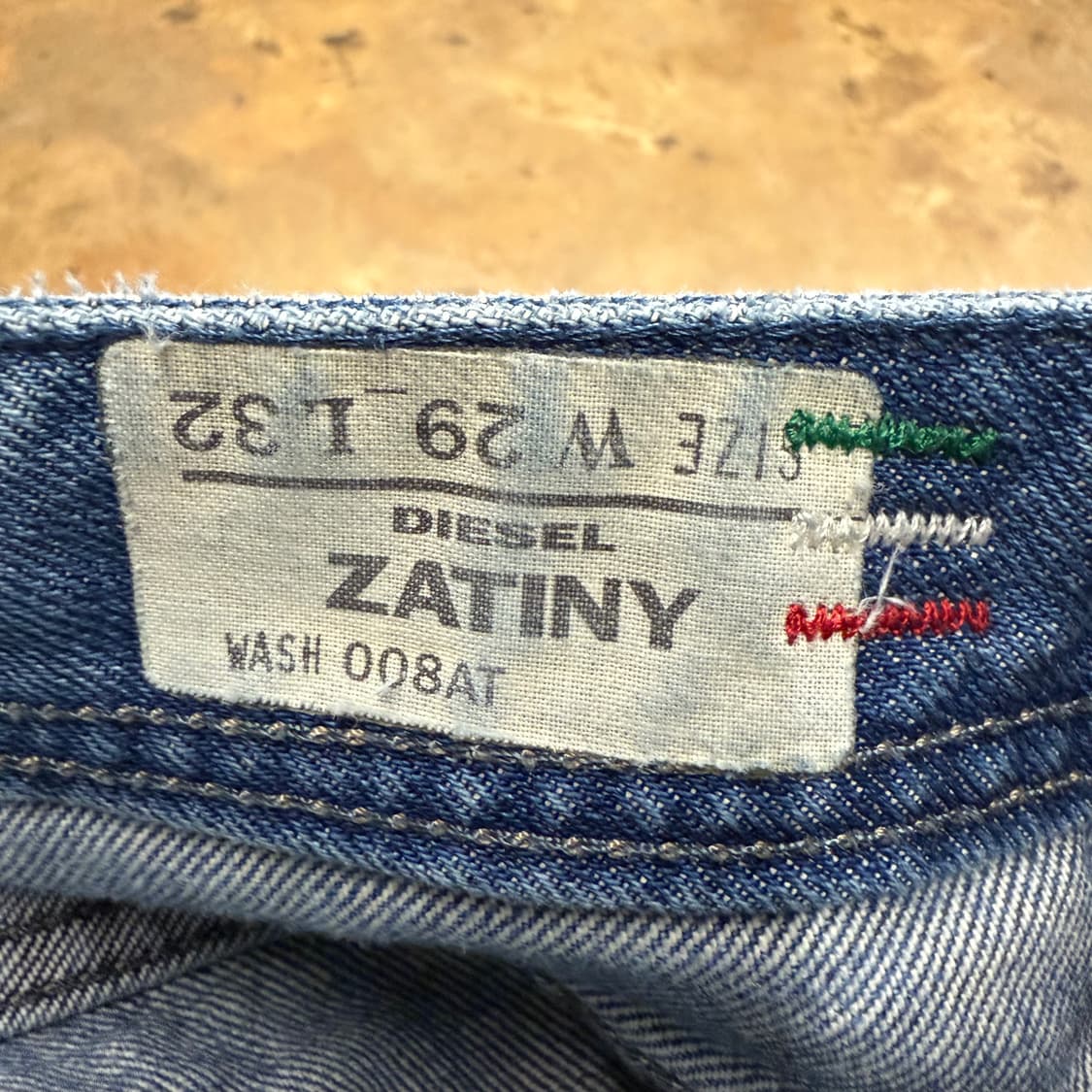 [정품/29] 디젤 청바지 데님 팬츠 블루 b17 상품이미지6