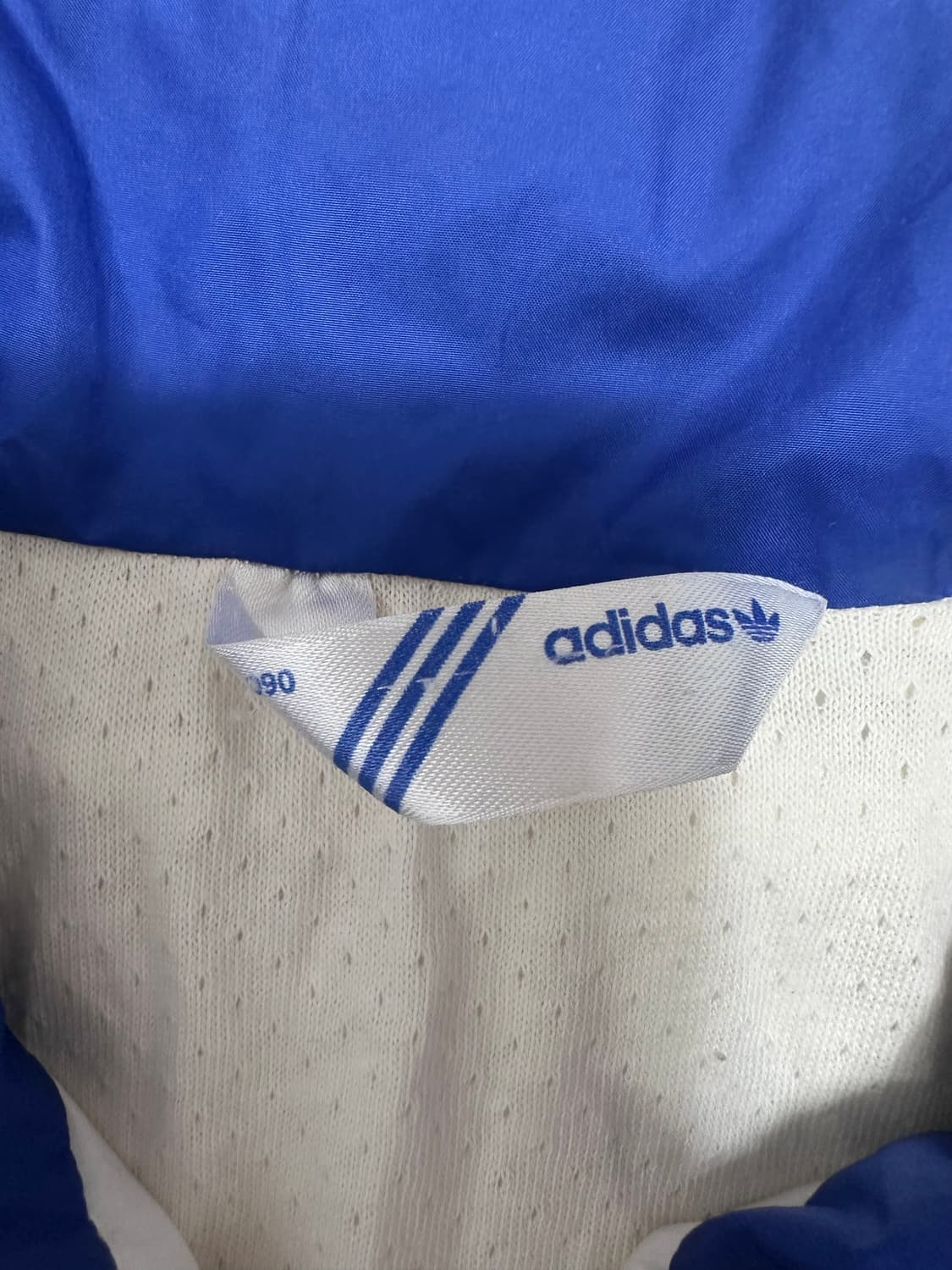 아디다스 파이어버드 흰/파 바람막이 상품이미지5