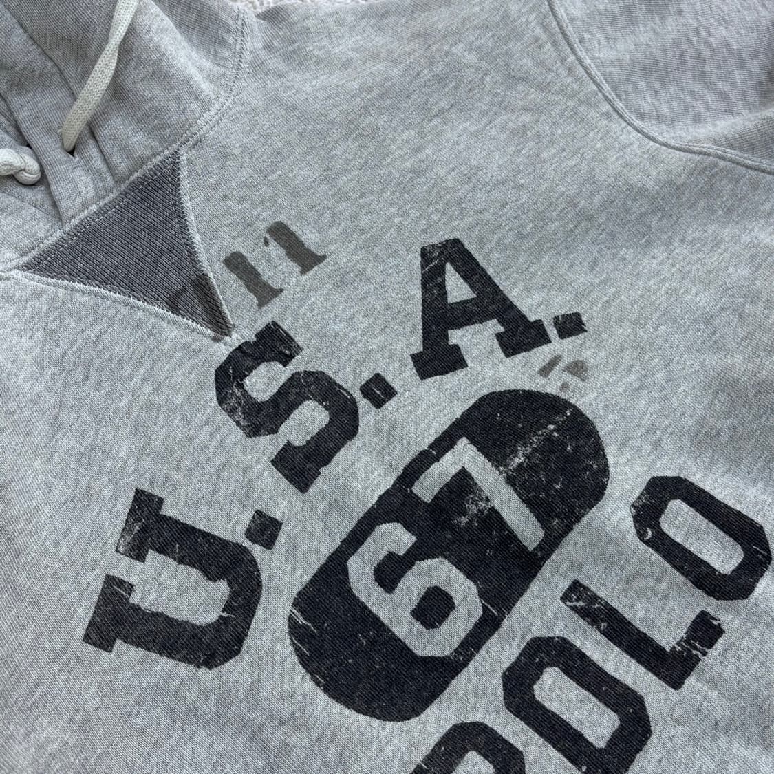 L 폴로랄프로렌 빅로고 후드 티셔츠 0413E 상품이미지5