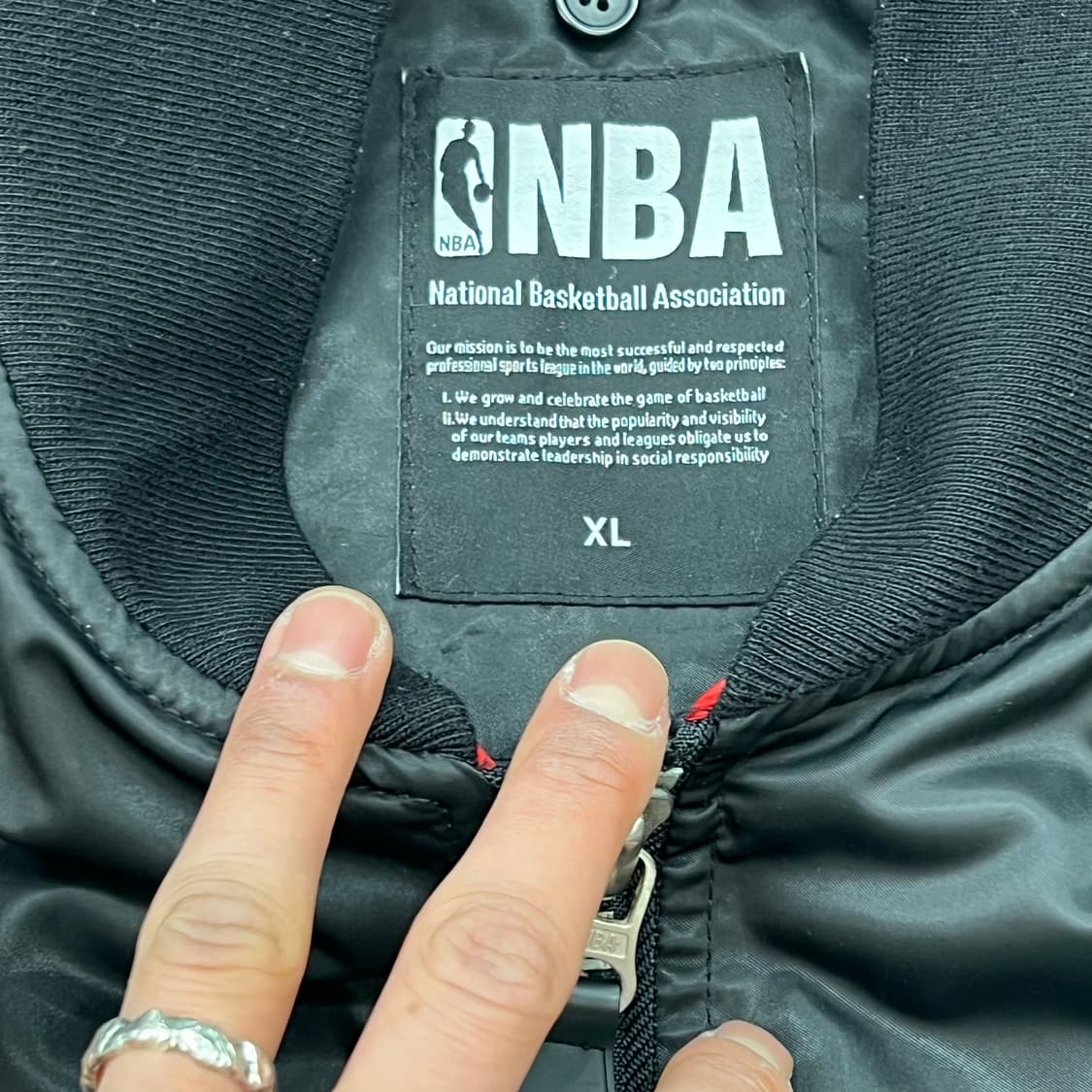 NBA 시카고불스 자수 항공점퍼 r2966  상품이미지6