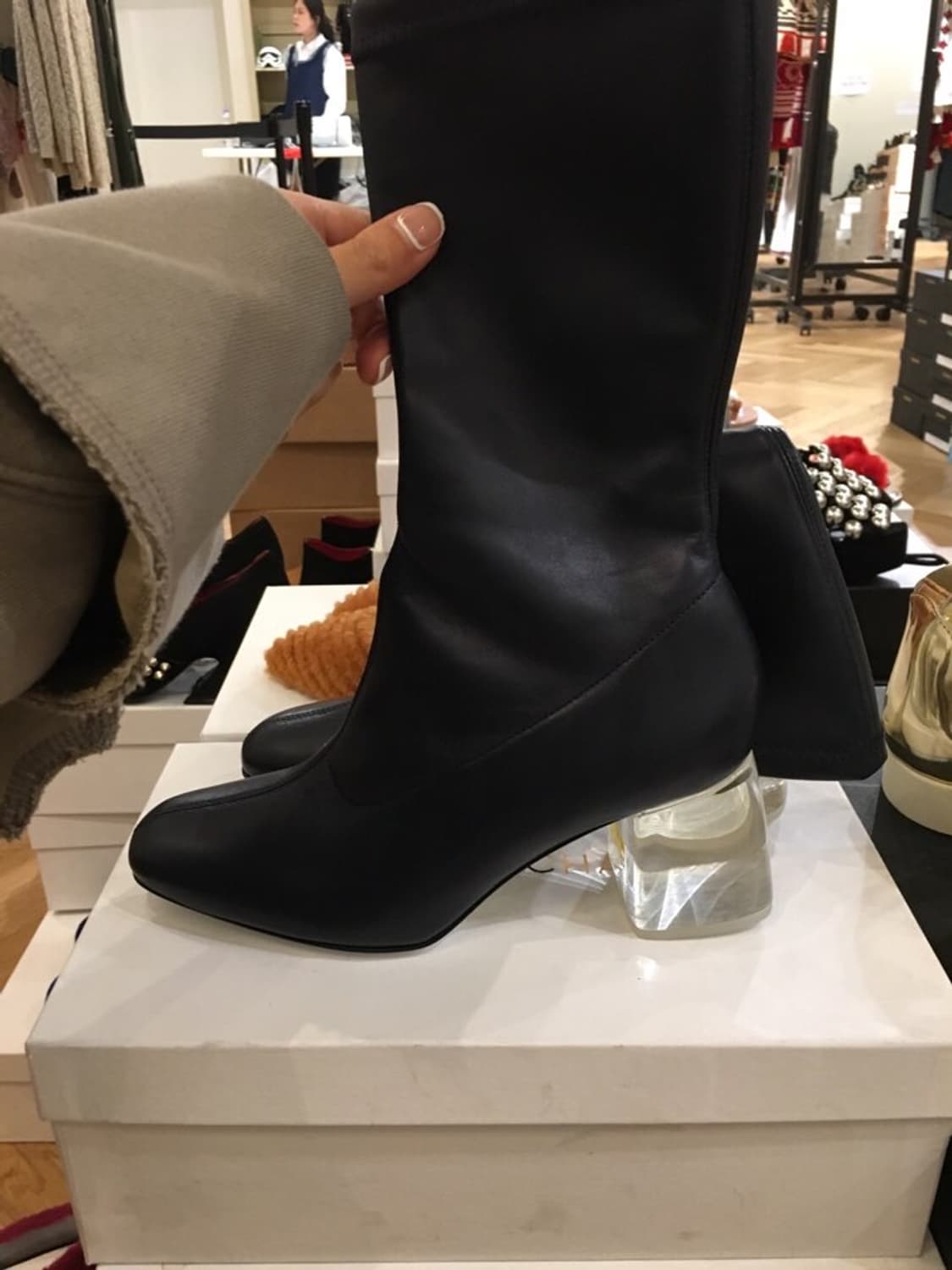 point heel ankle boots 상품이미지1