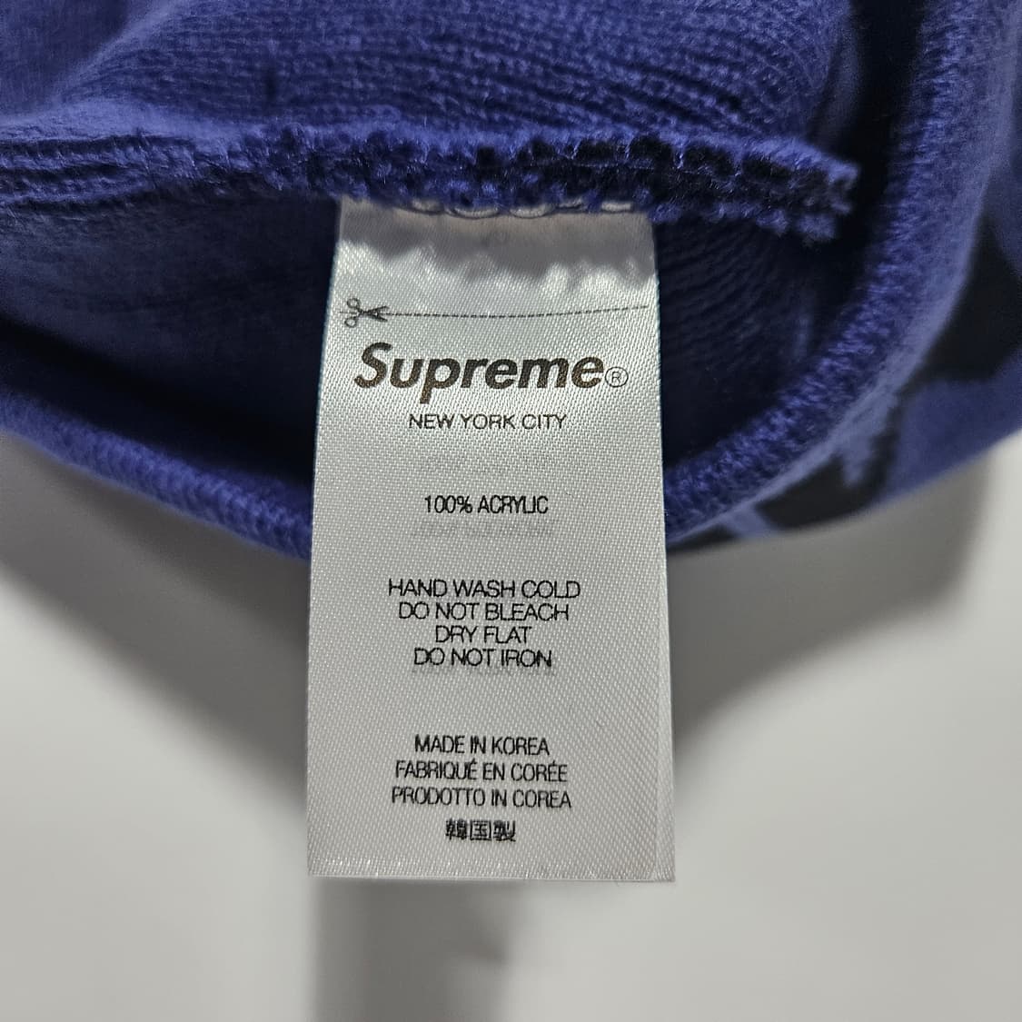 슈프림 퍽 머니 비니 로얄 상품이미지3