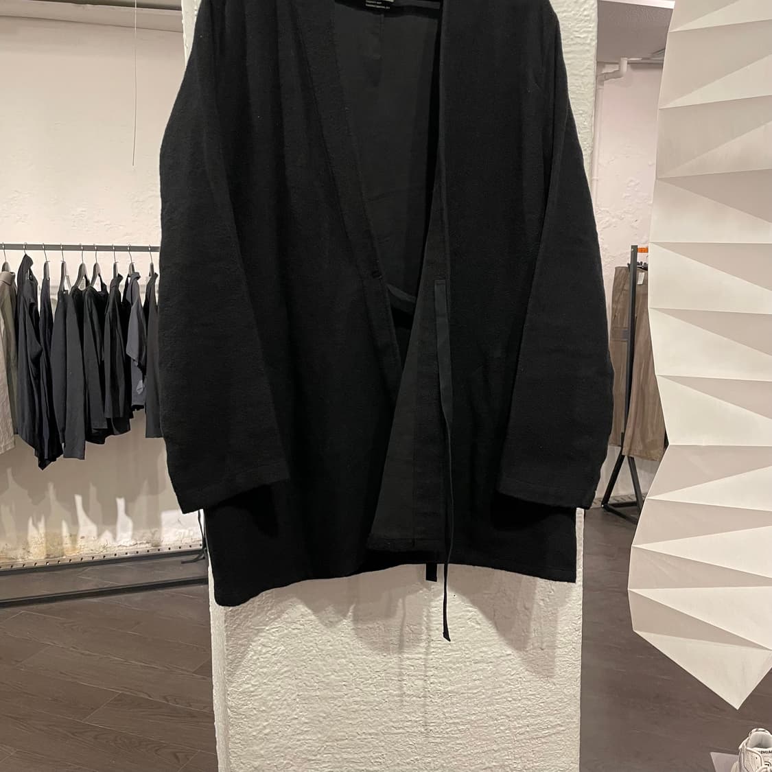 요지야마모토 오버사이즈 랩 자켓 상품이미지2