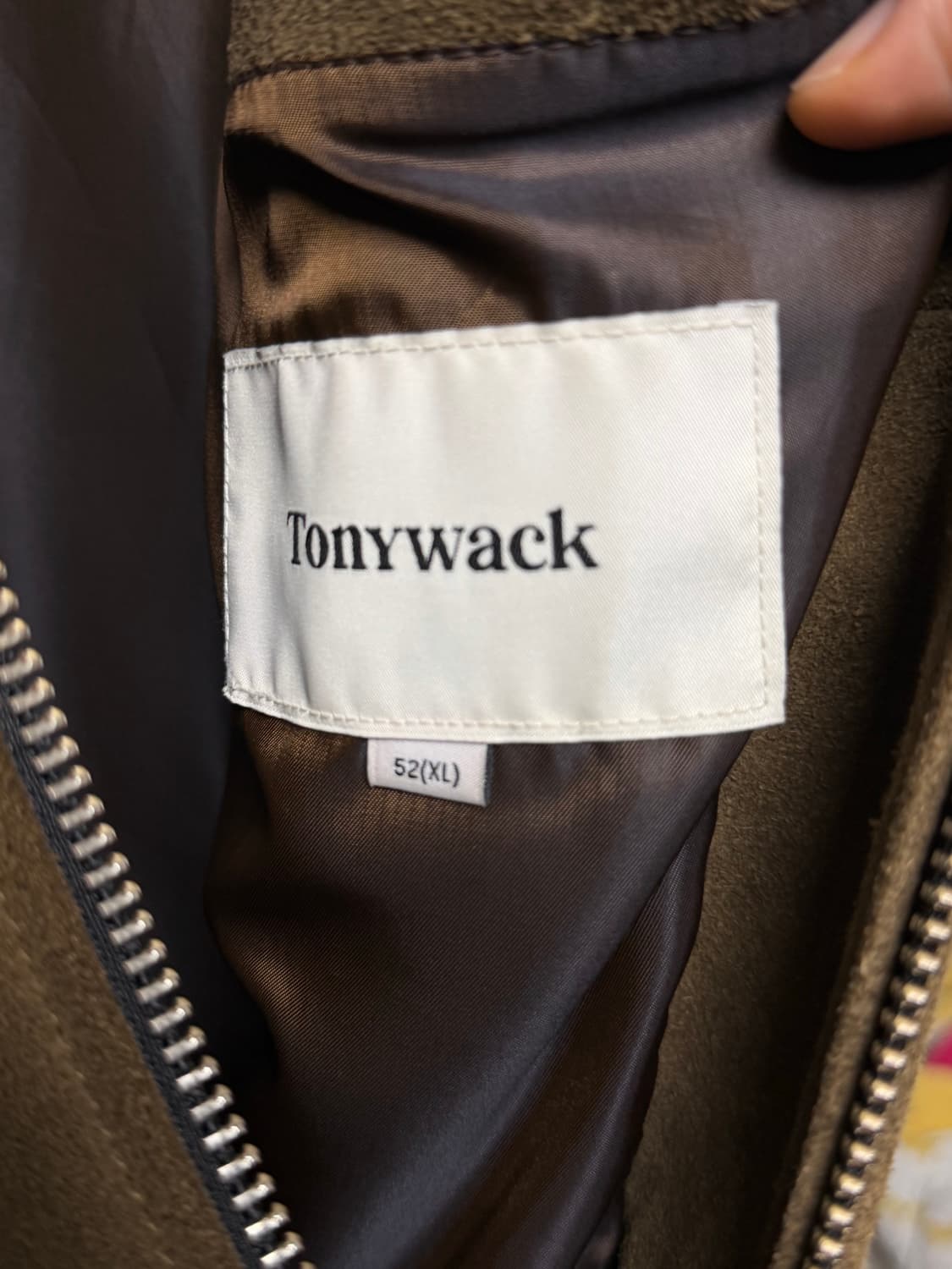 토니웩 / 레전드 제품 / 포트 미니멀 스웨이드 자켓 / XL 상품이미지4