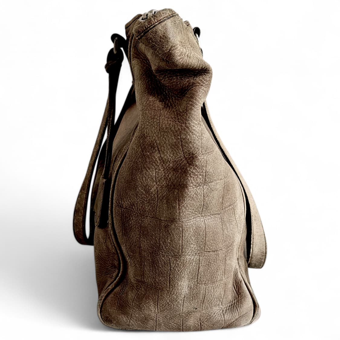 아니아리 aniary 앤틱 레더 크로크 형압 토트백 포터 재패니즈 상품이미지4