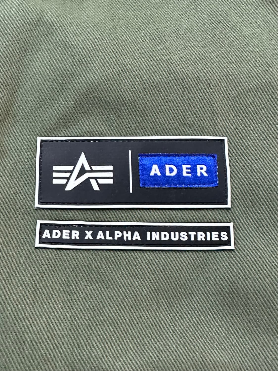 🔥알파 인더스트리 x 아더에러 MA-1 후드 베스트 세이지🔥 상품이미지5