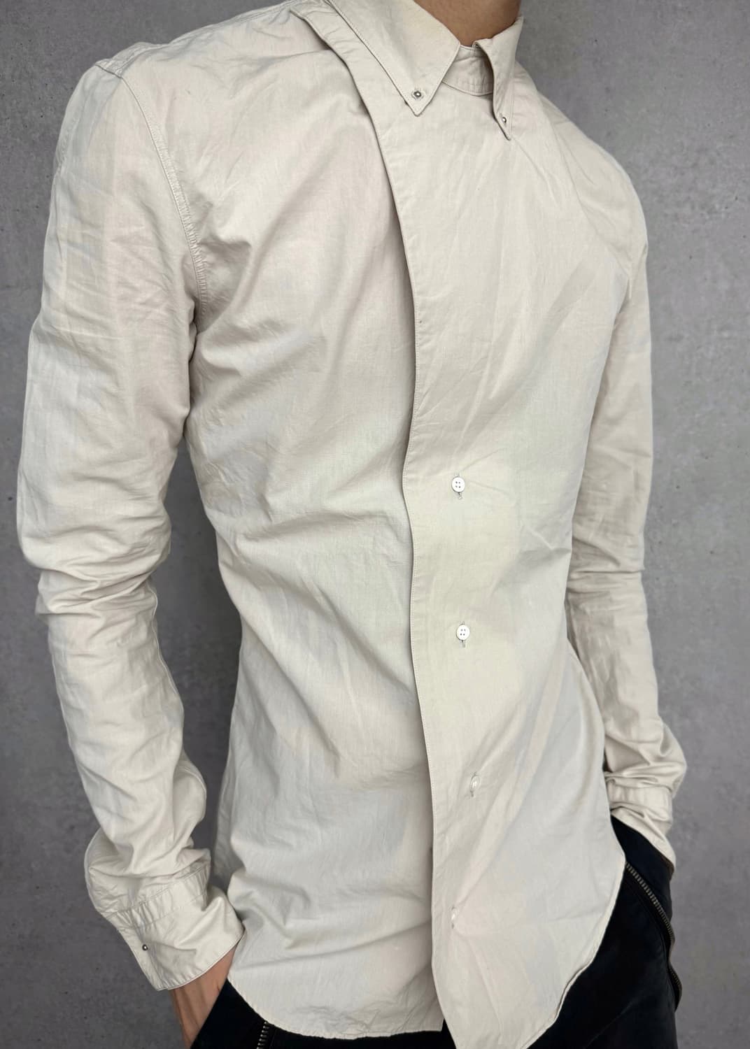 Julius asymmetric shirt 상품이미지8