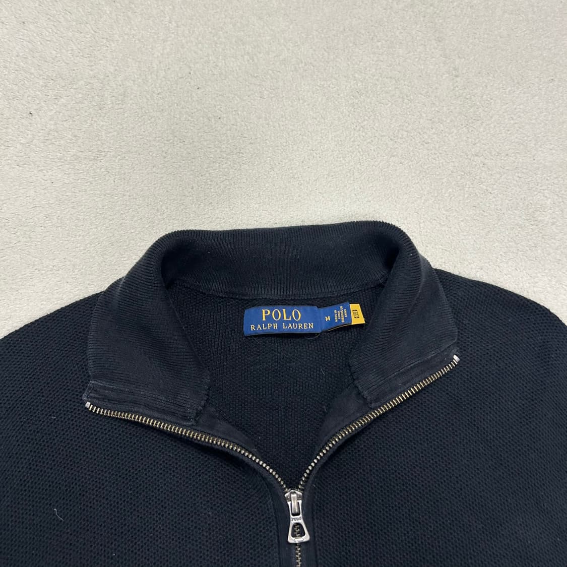 Polo Black Half-zip Knit 상품이미지6