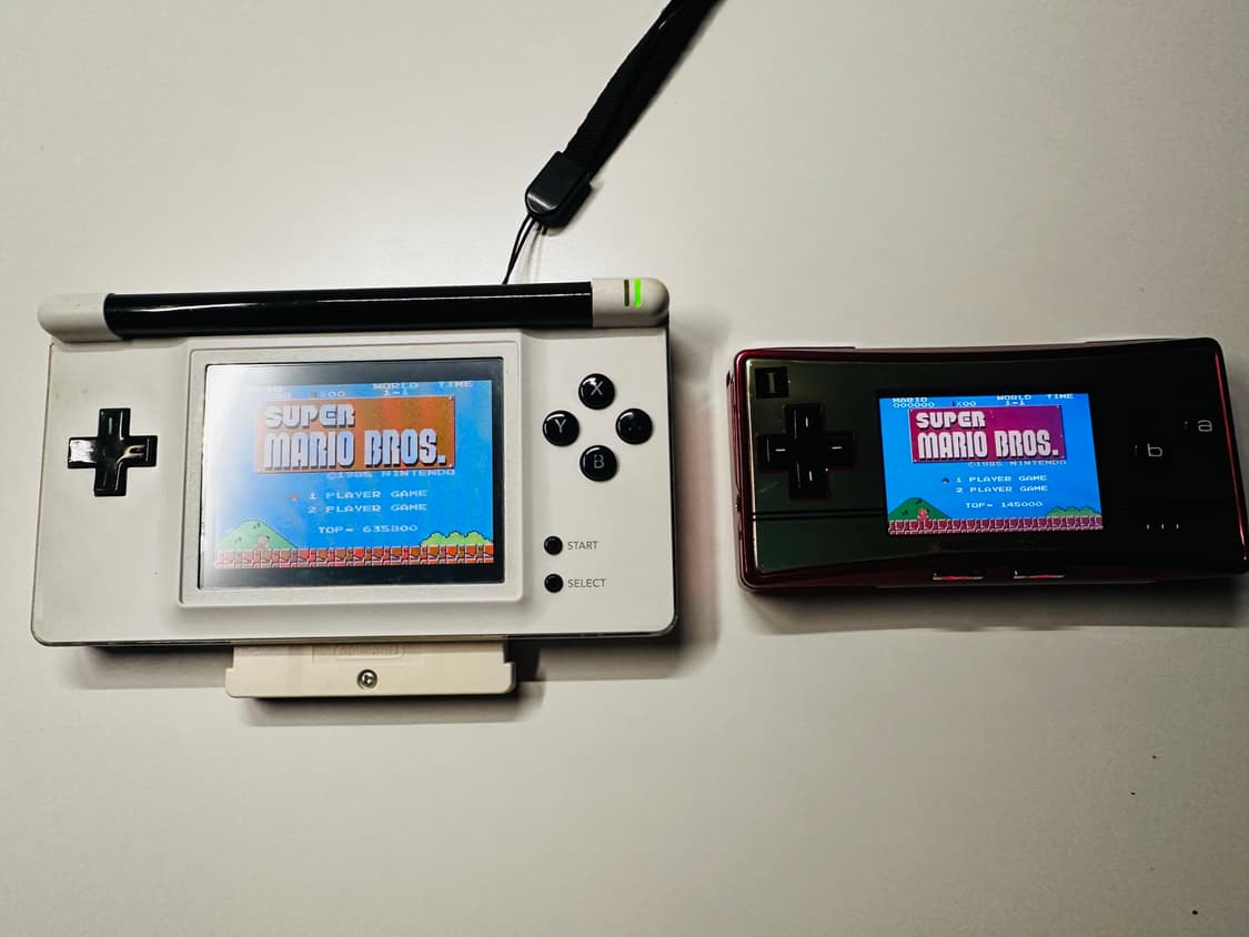 닌텐도 DSL 게임보이 미크로 스타일 GBA 구동용 판매 상품이미지8