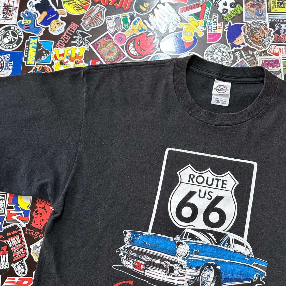 Early 00s Route 66 티셔츠 L 상품이미지4