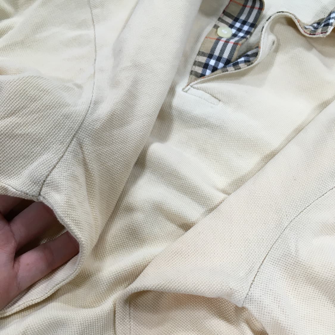 투티/A7 burberry pk 긴팔티 베이지  상품이미지4