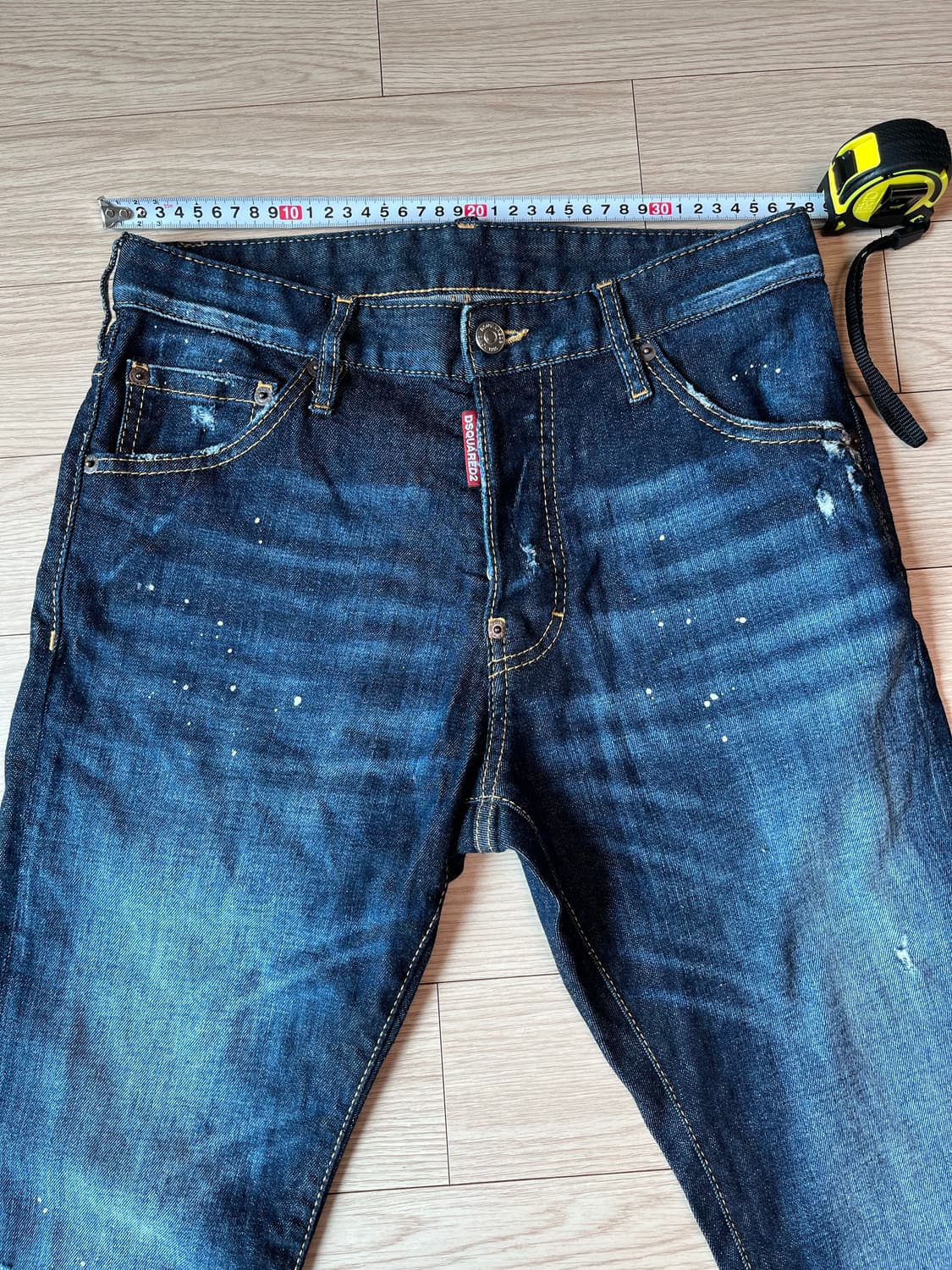 디스퀘어드2 데미지 워싱 청바지 46 정품 상품이미지8