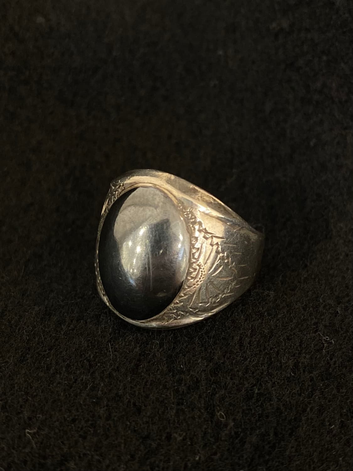 Mexico hematite 925silver ring 상품이미지2