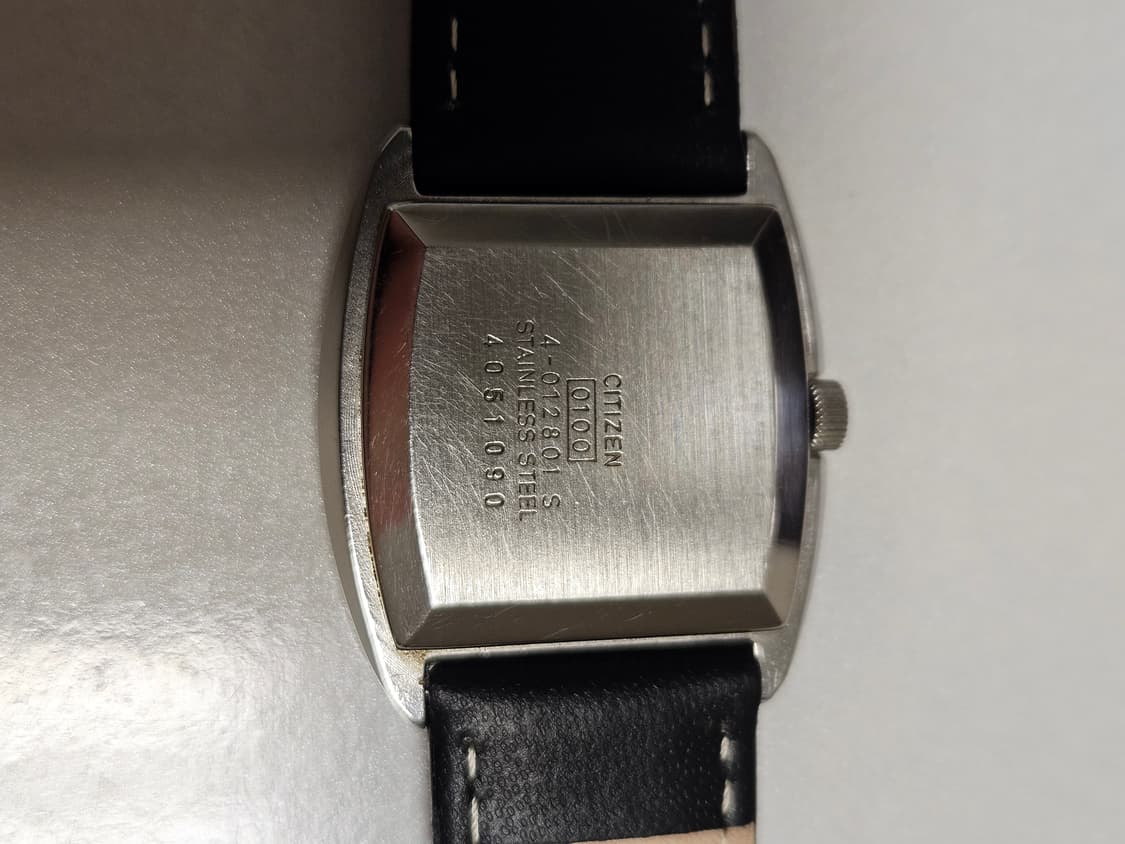 빈티지 시티즌  수동 가죽 시계 상품이미지8