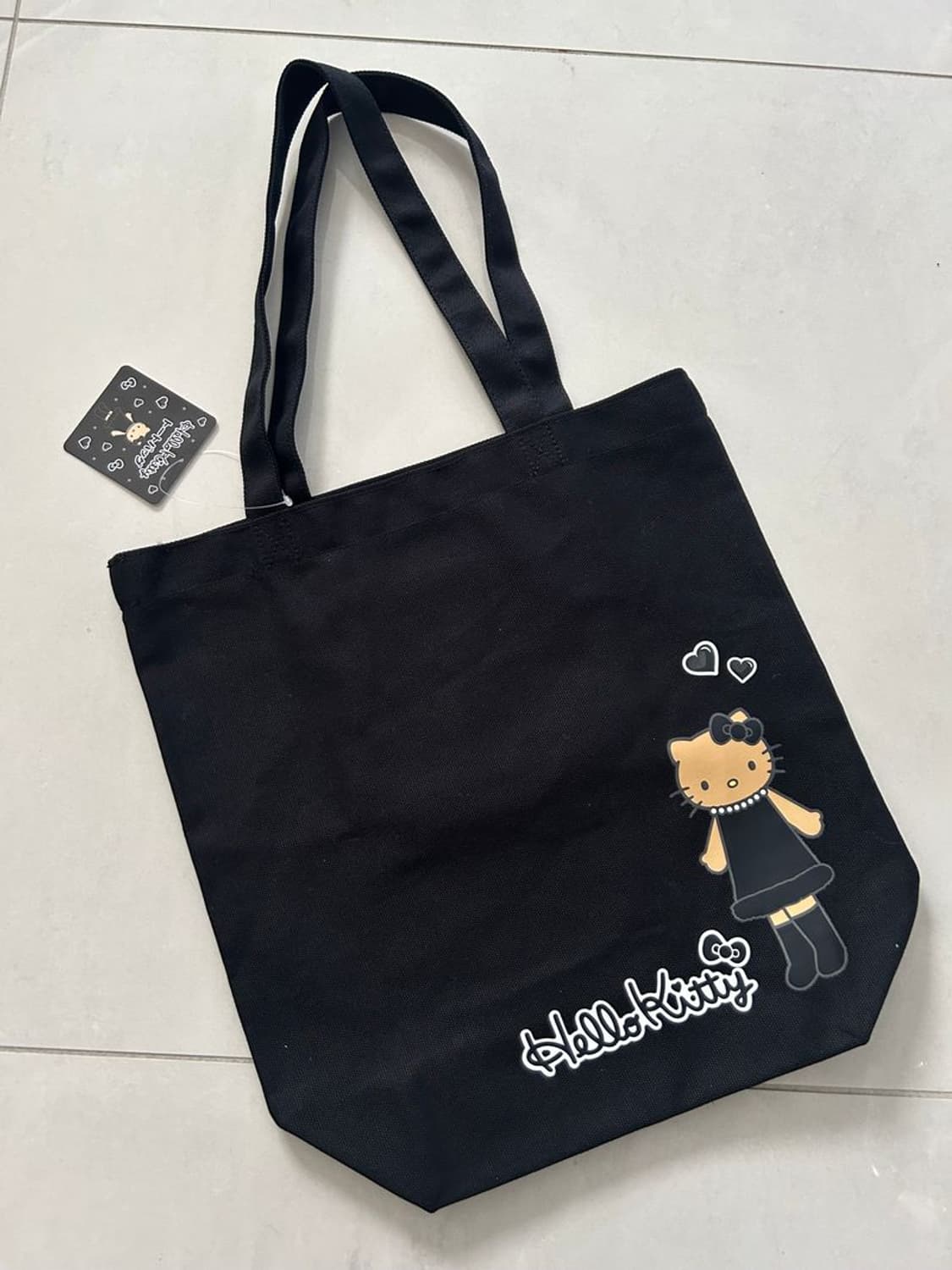 SUNBORN HELLO KITTY PRINT 헬로 키티 토트백 상품이미지2