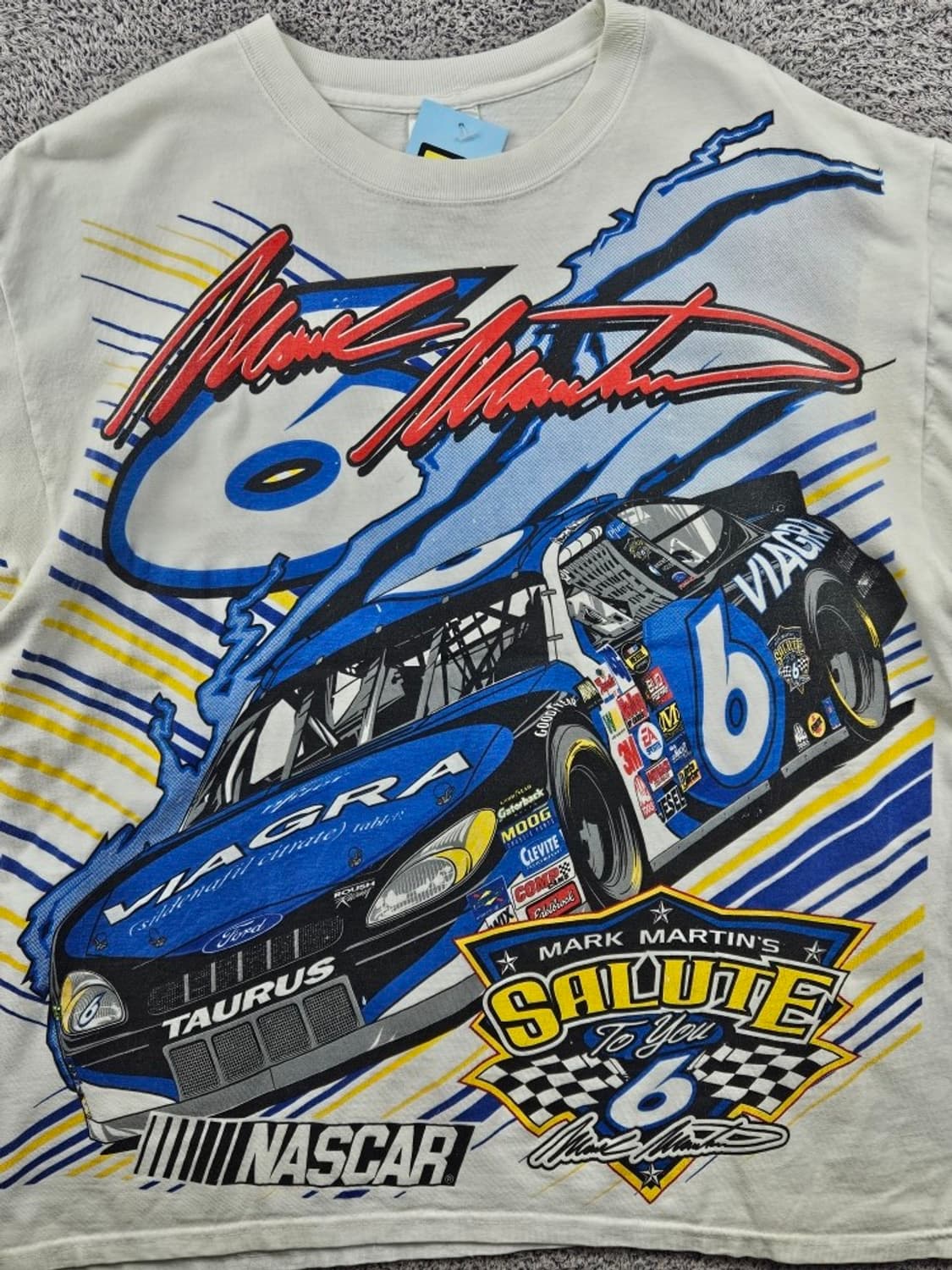 나스카 마크 마틴 레이싱 반팔 티셔츠 ( L ) / 11922 상품이미지6