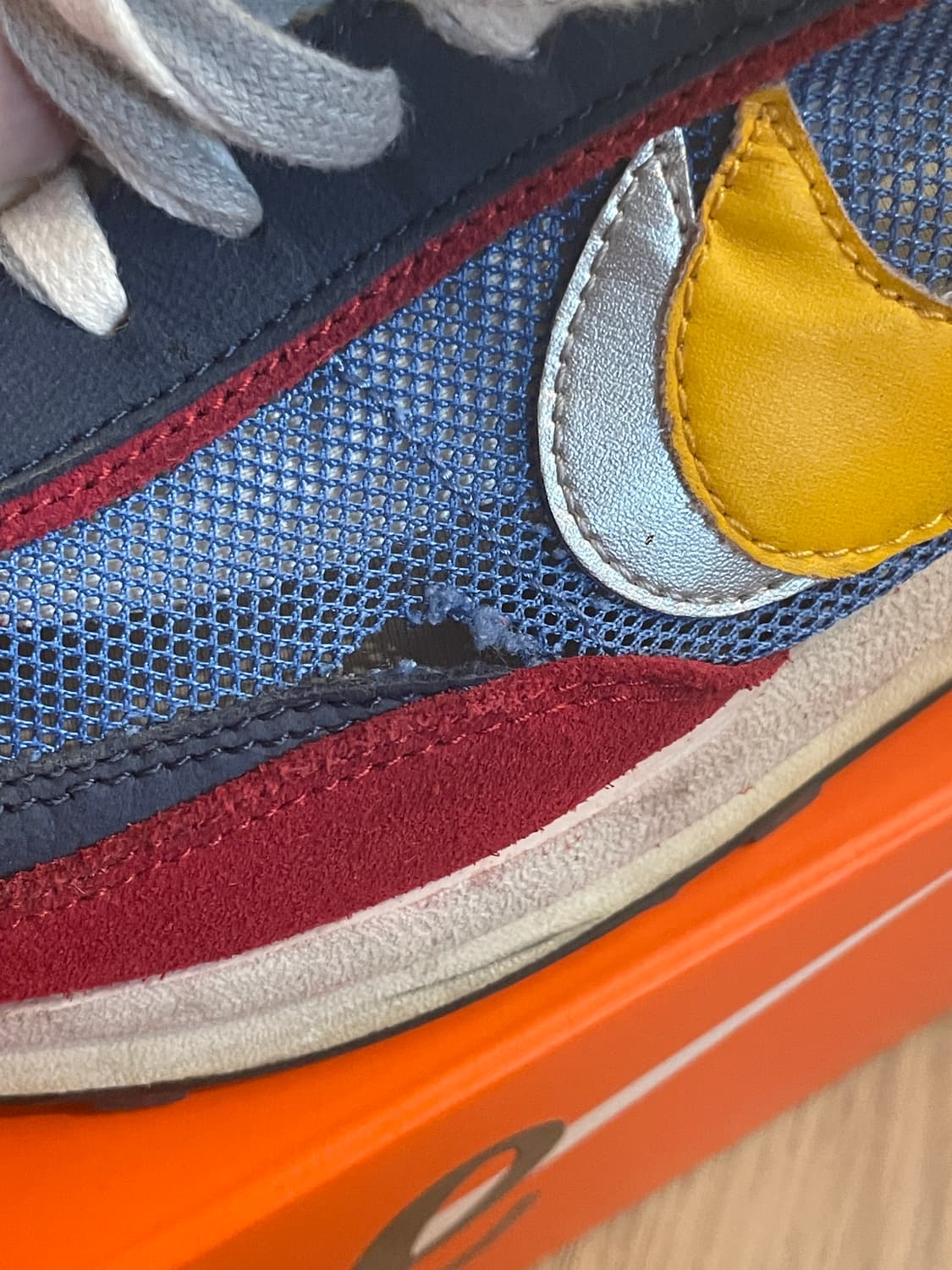 나이키 사카이 와플 빨파 270 상품이미지4