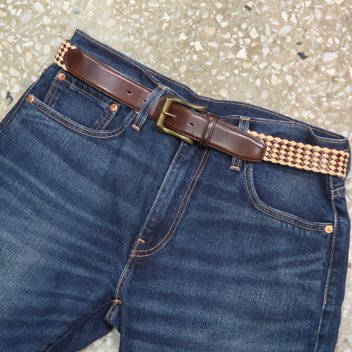 MONSIEUR NICOLE 가죽벨트 상품이미지1