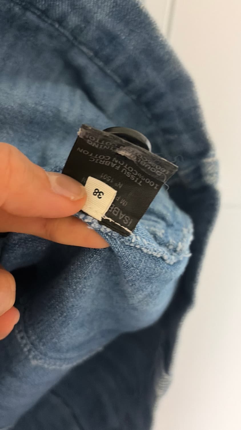  이자벨마랑 나폴레옹 청자켓 44,55 정품  상품이미지3