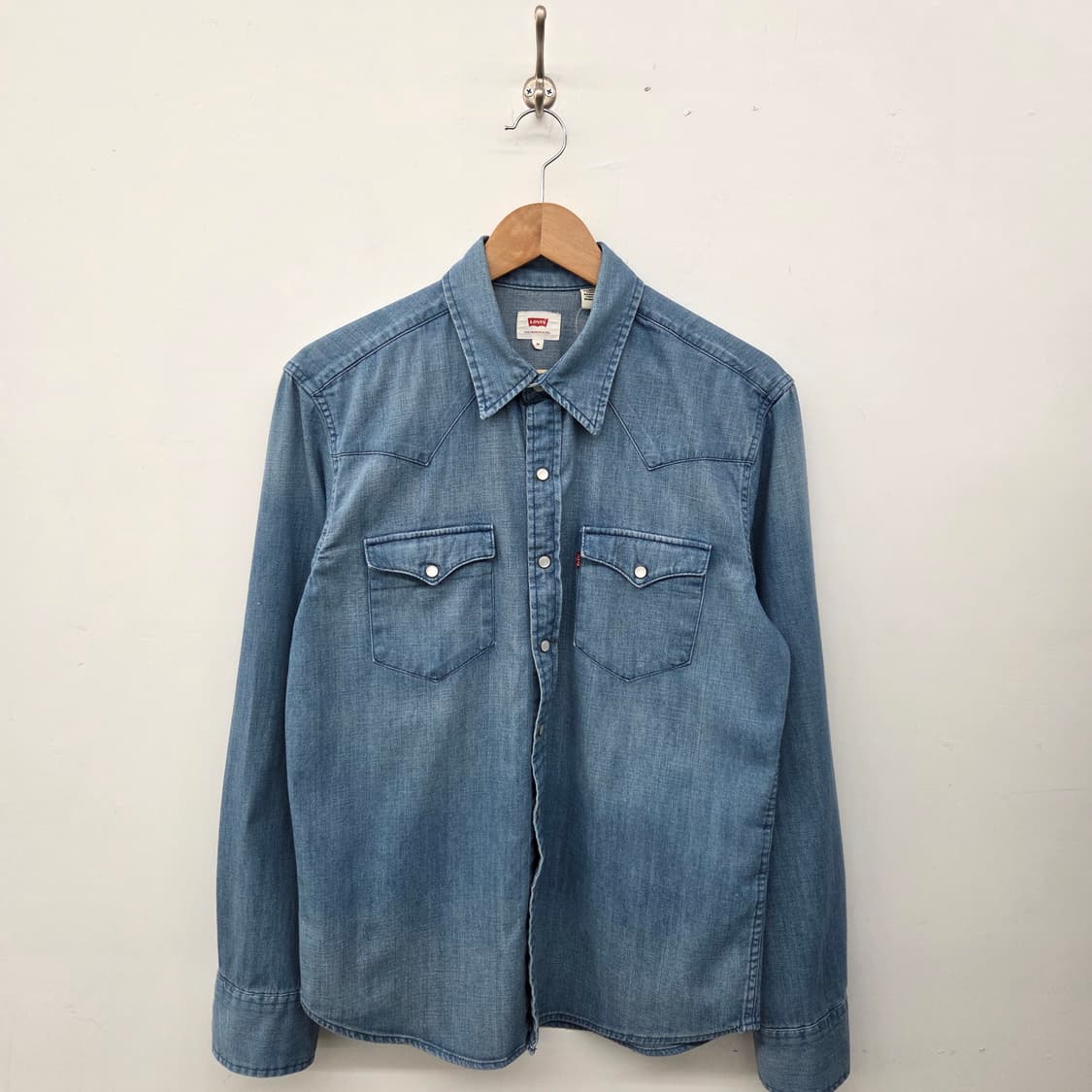 리바이스 웨스턴 데님 청셔츠 남m 상품이미지1