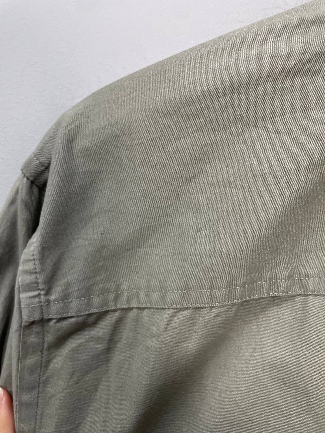 폴로 랄프로렌 클래식핏 솔리드 셔츠 H1107 상품이미지7