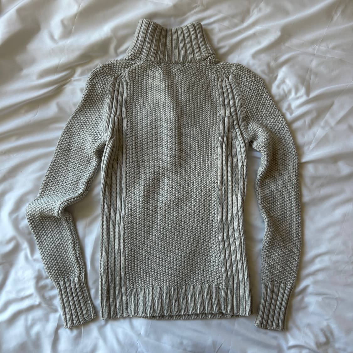 빈티지 왕버튼 아이보리 니트 상품이미지6