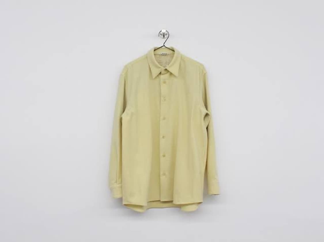 (3)오라리 울 캐시미어 셔츠 상품이미지7