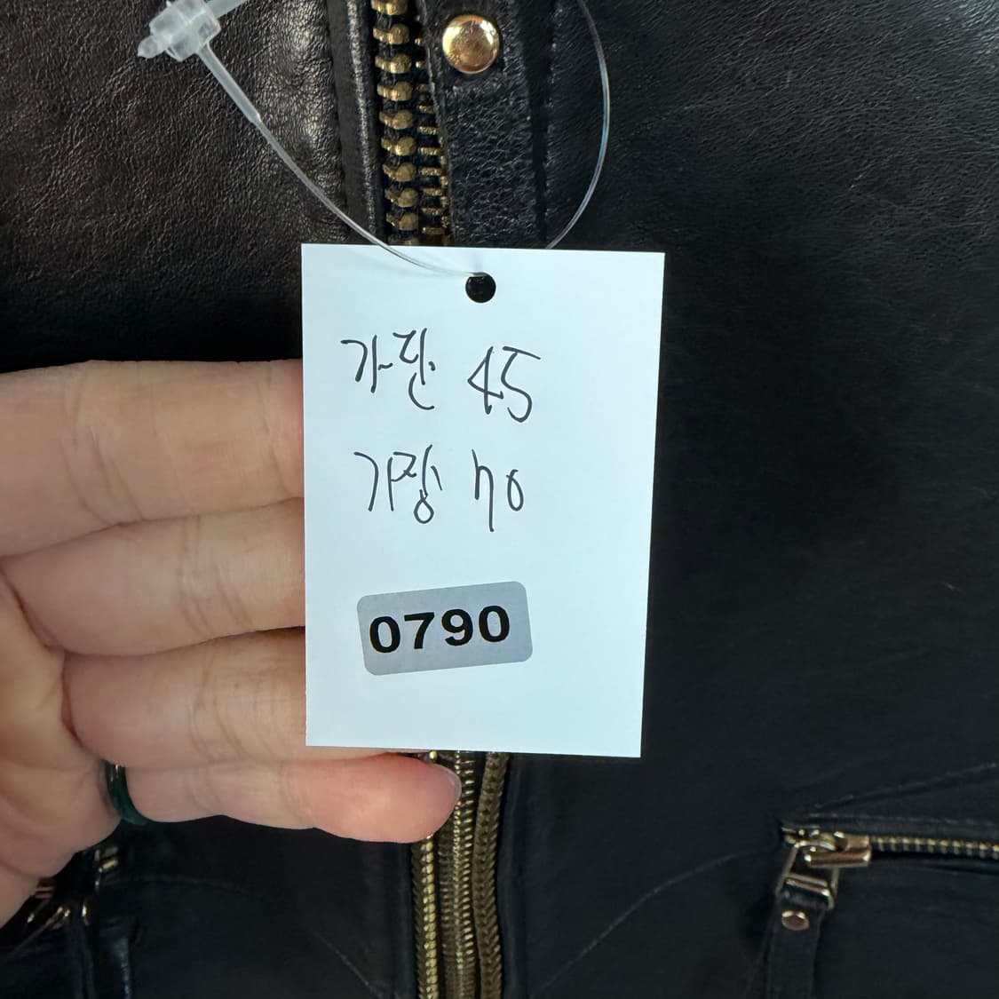 로보xKAALEISUKTAE 콜라보 블랙 가죽 자켓 상품이미지7