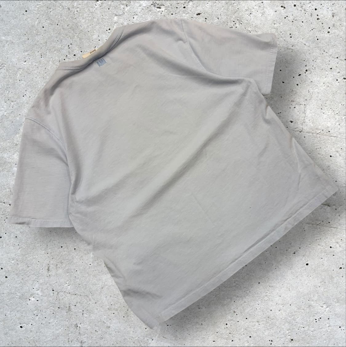 [M] 아미 스몰 하트 반팔티 스카이 블루 B870 상품이미지2