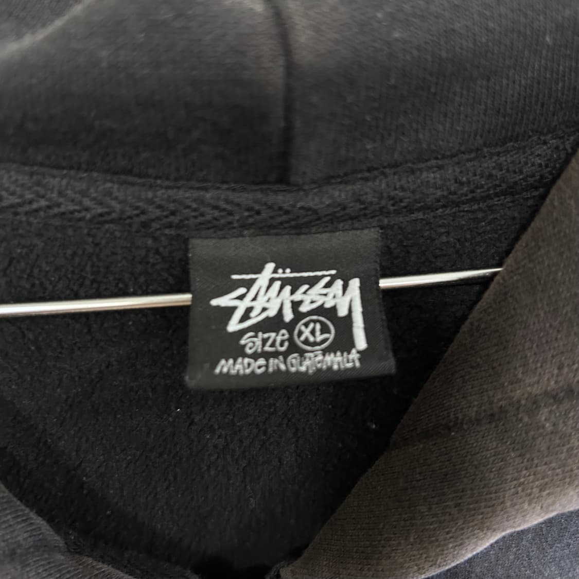 스투시 괌 빈티지에이징 헤비코튼 후드집업 상품이미지3