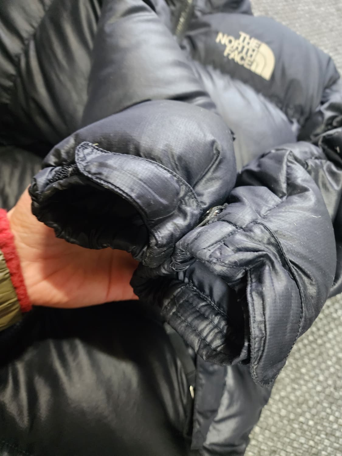 여성 노스페이스 눕시 패딩 블랙 85사이즈  상품이미지10