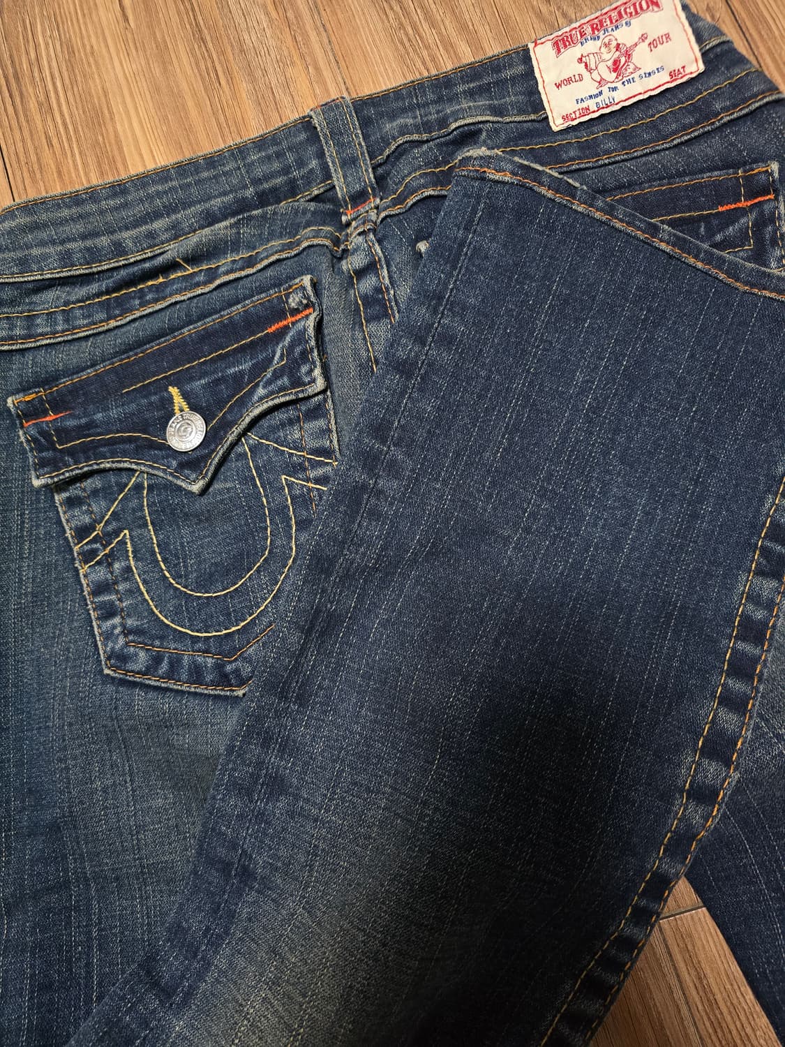 트루릴리전 로라이즈 진 로우라이즈 청바지 상품이미지1