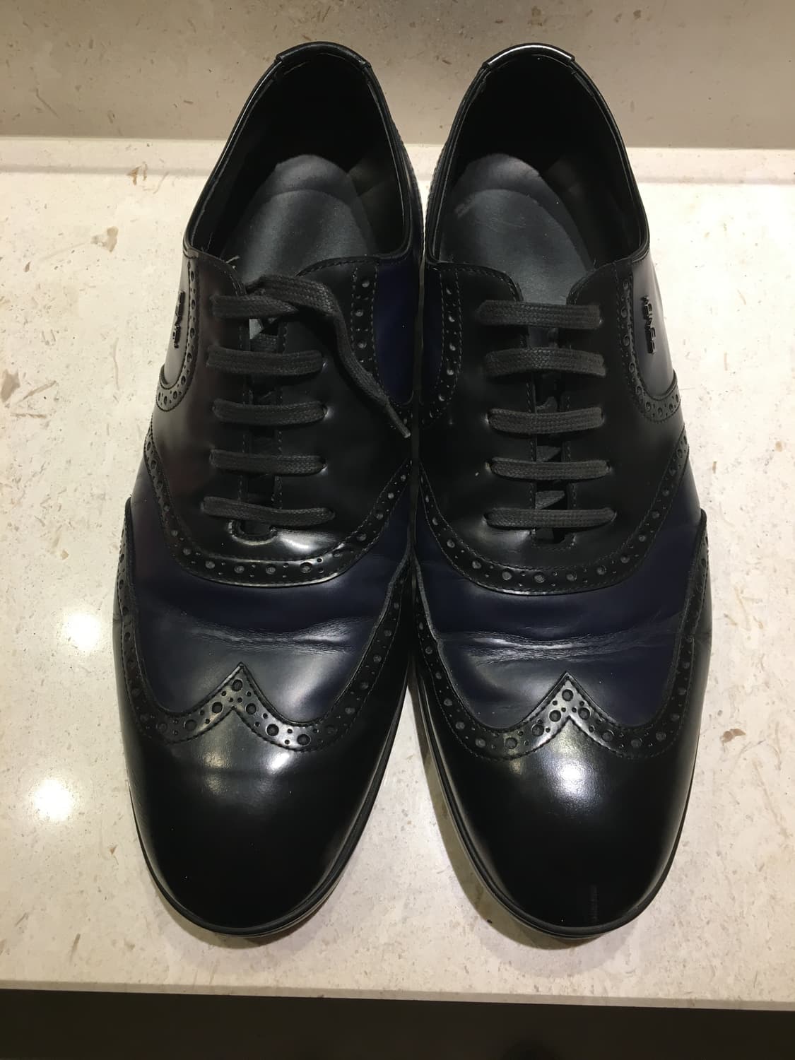 펜디 투톤 윙팁 상품이미지2