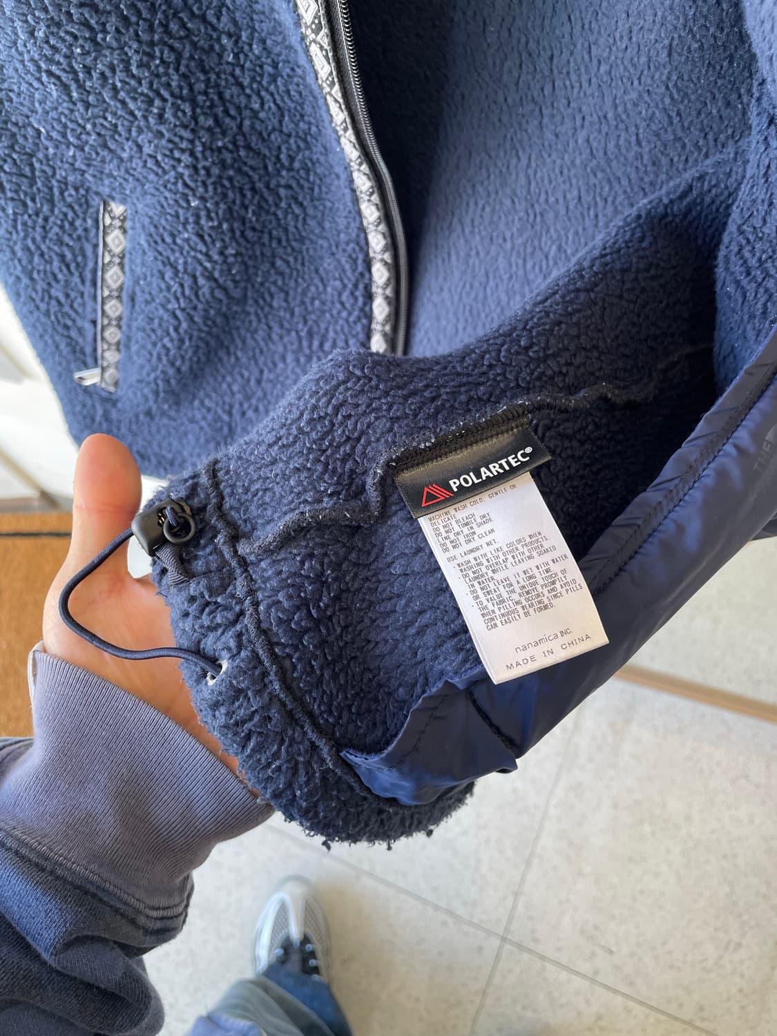 노스페이스 퍼플라벨 플리스 베스트 (L) 상품이미지5