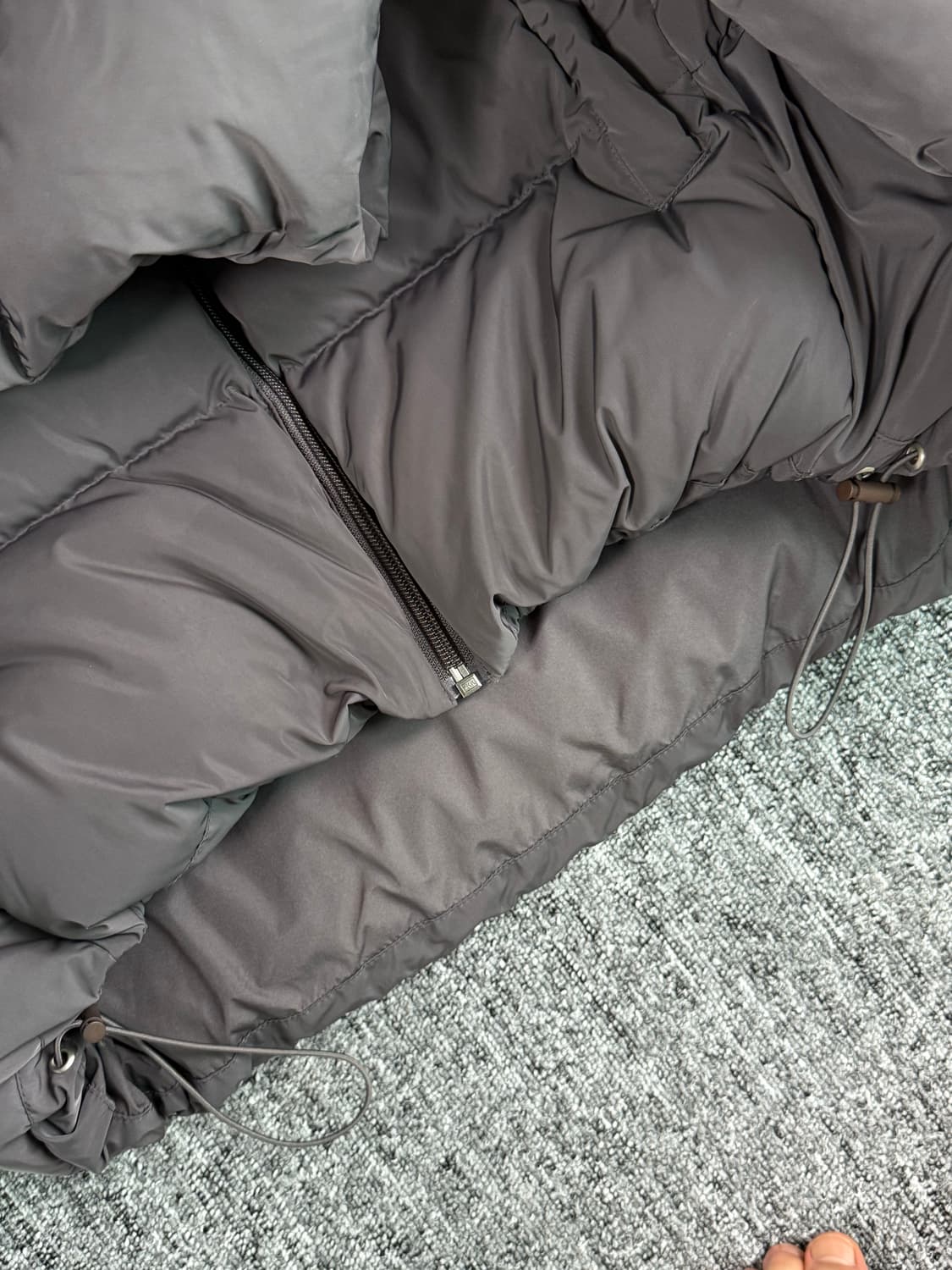 그레일즈 프로젝트 gr 스프린터 푸퍼 패딩 그레이 1사이즈 상품이미지5