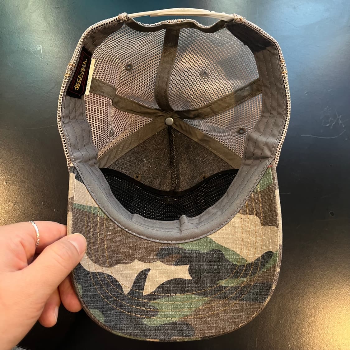 본더치 카모 볼캡 모자  상품이미지3