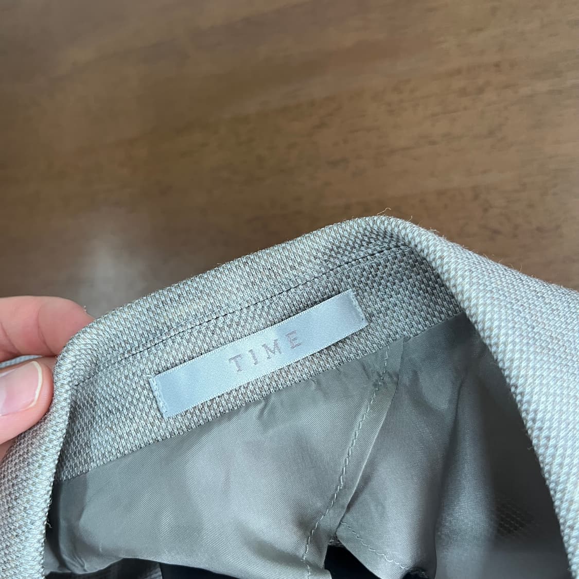 타임옴므 린넨 블렌드 블레이져 L 상품이미지5