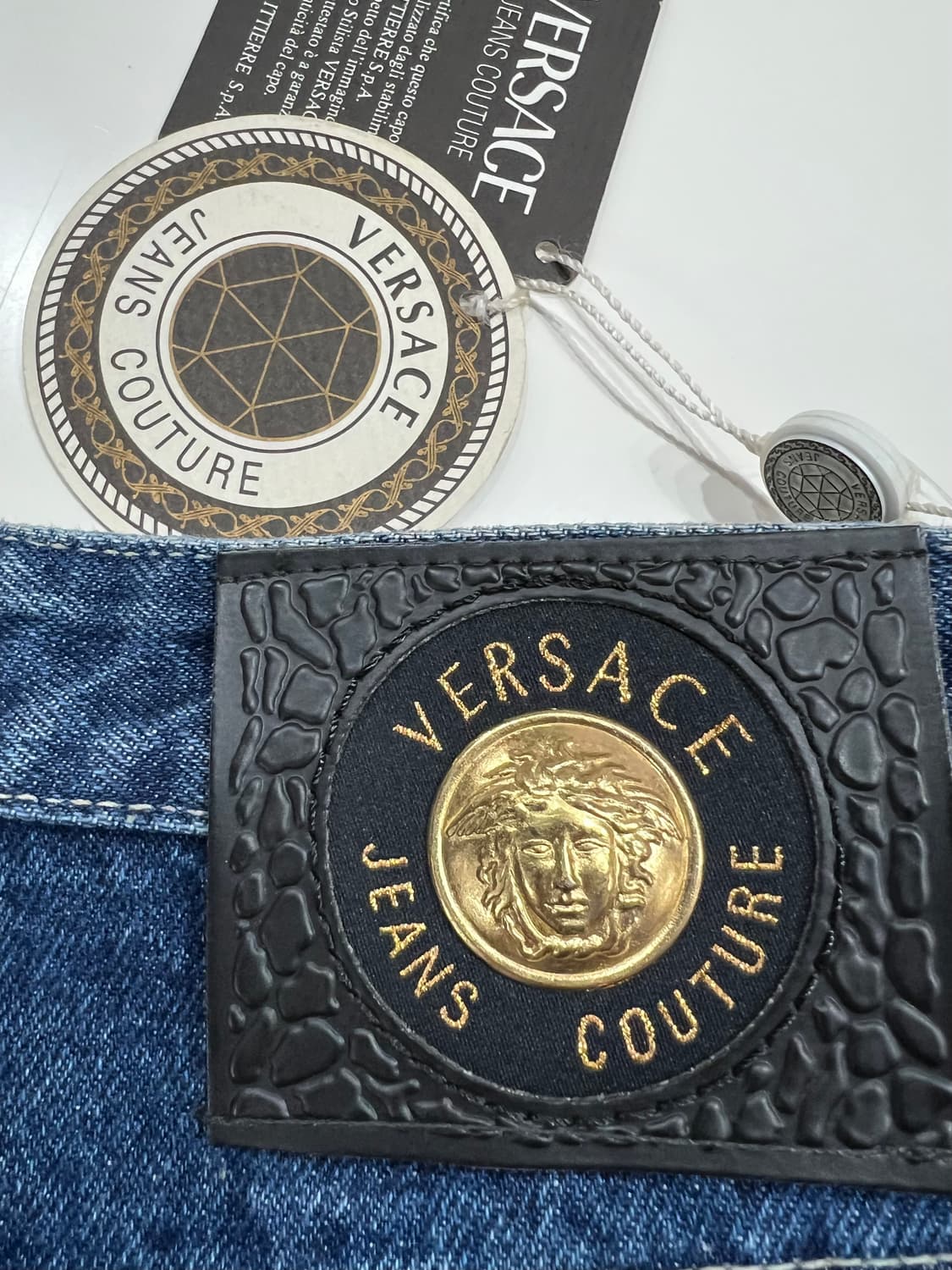 (새상품) Versace 베르사체 진스 꾸뛰르 메두사 데님 팬츠 상품이미지10