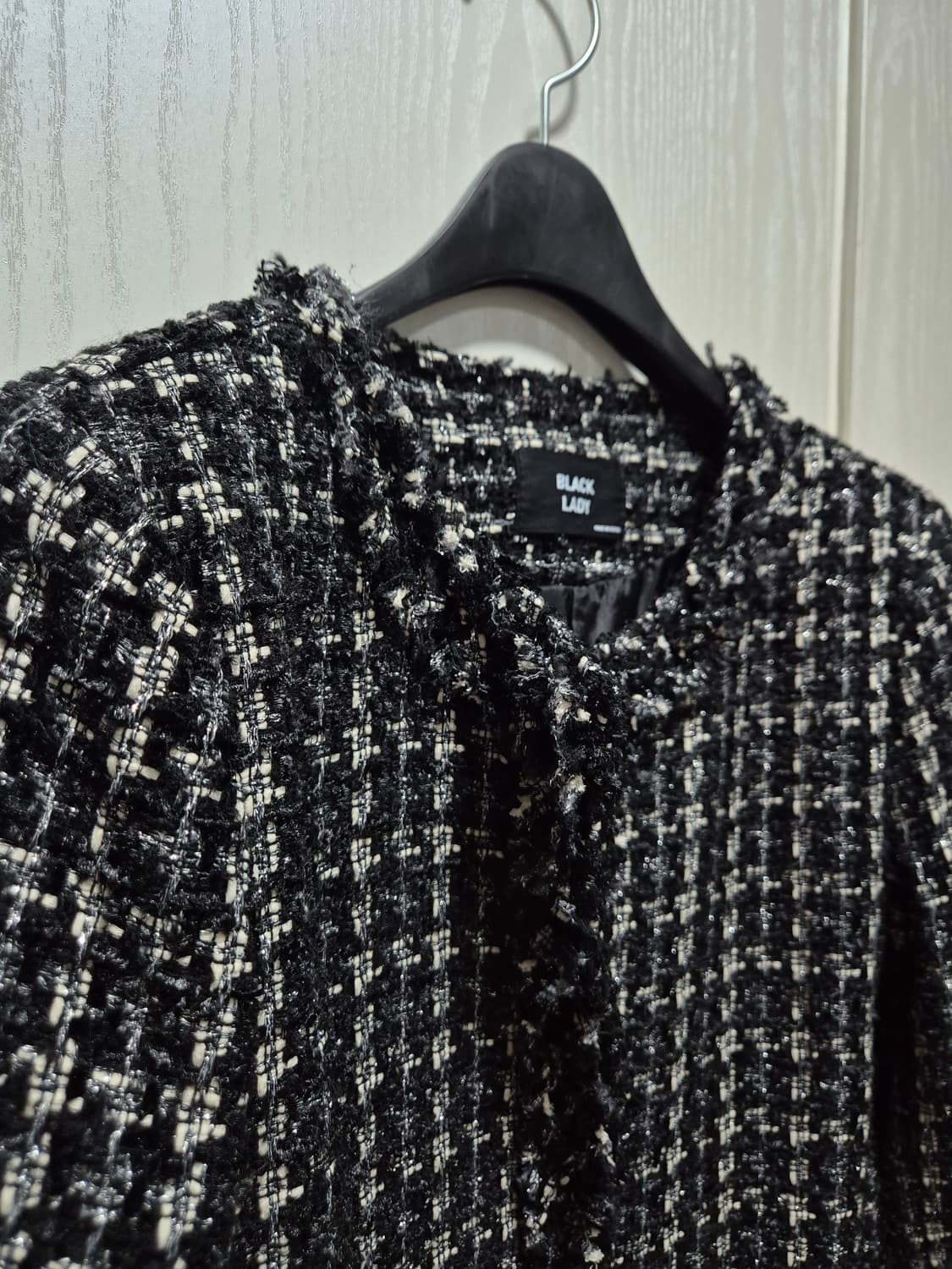 블랙레이디 트위드 자켓 상품이미지3