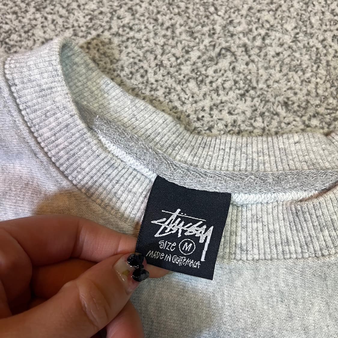 STUSSY 스투시 빅로고 스웻셔츠 상품이미지5