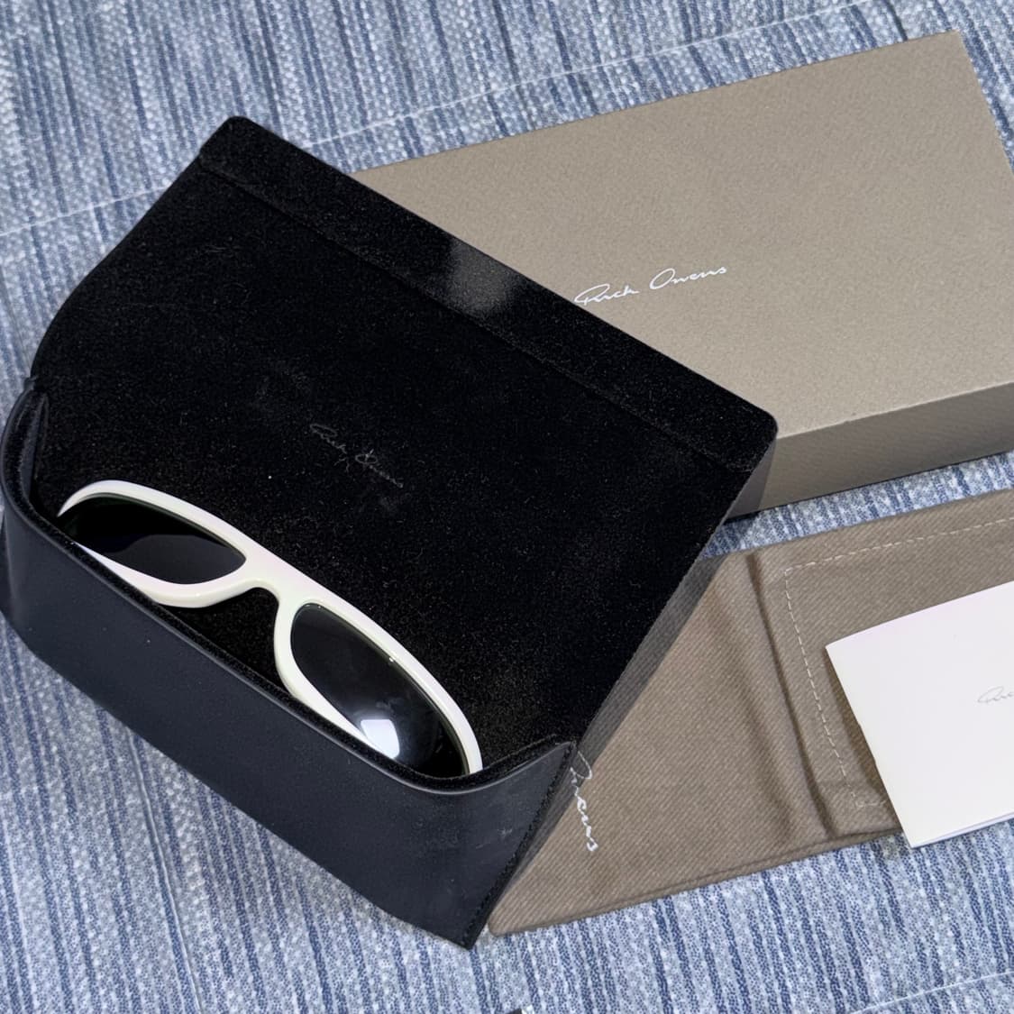 (OS) 릭오웬스 fog 포그 선글라스 화이트  상품이미지9