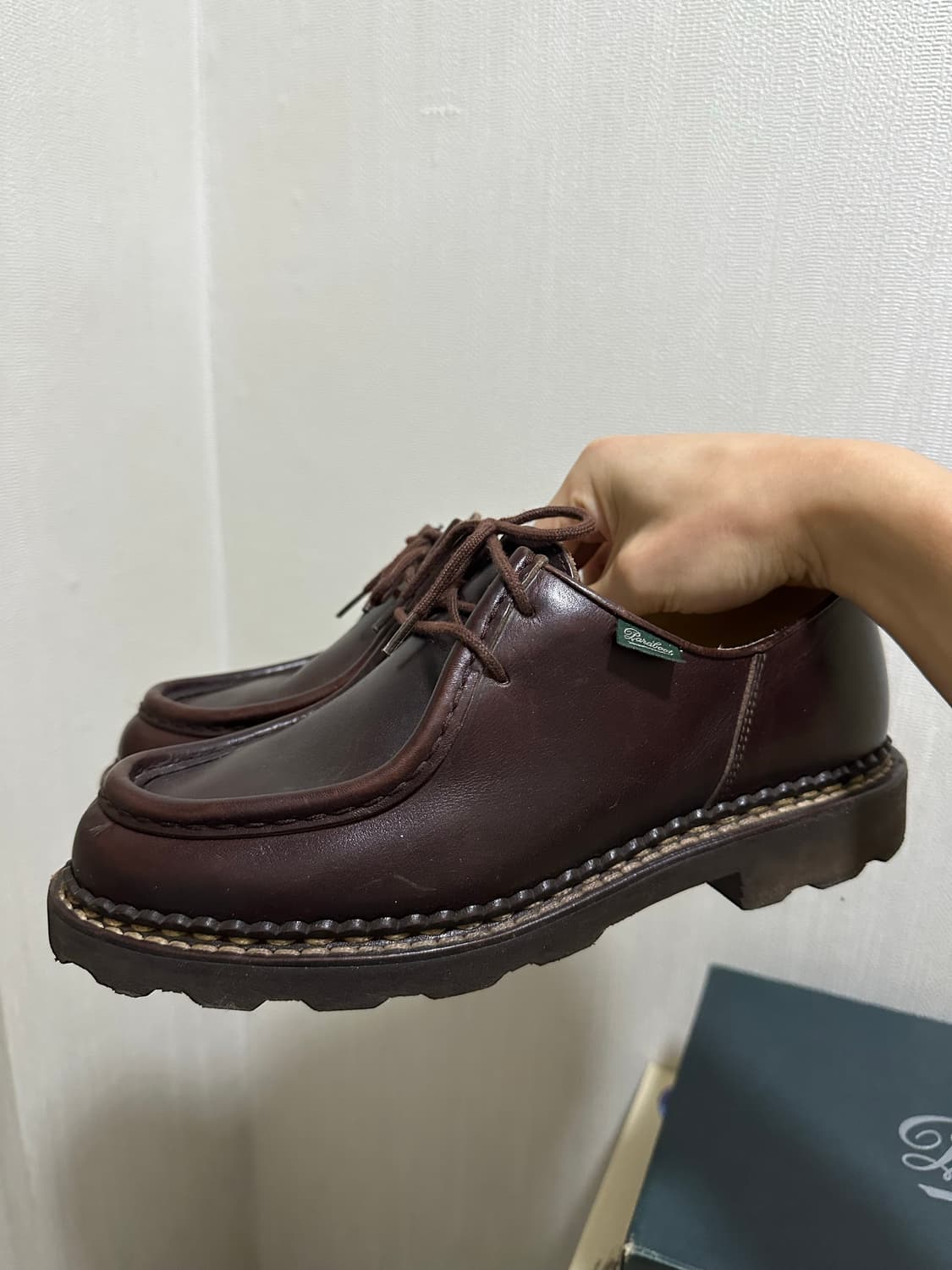 39.5) 파라부트 미카엘 브라운 카페 팝니다 상품이미지1