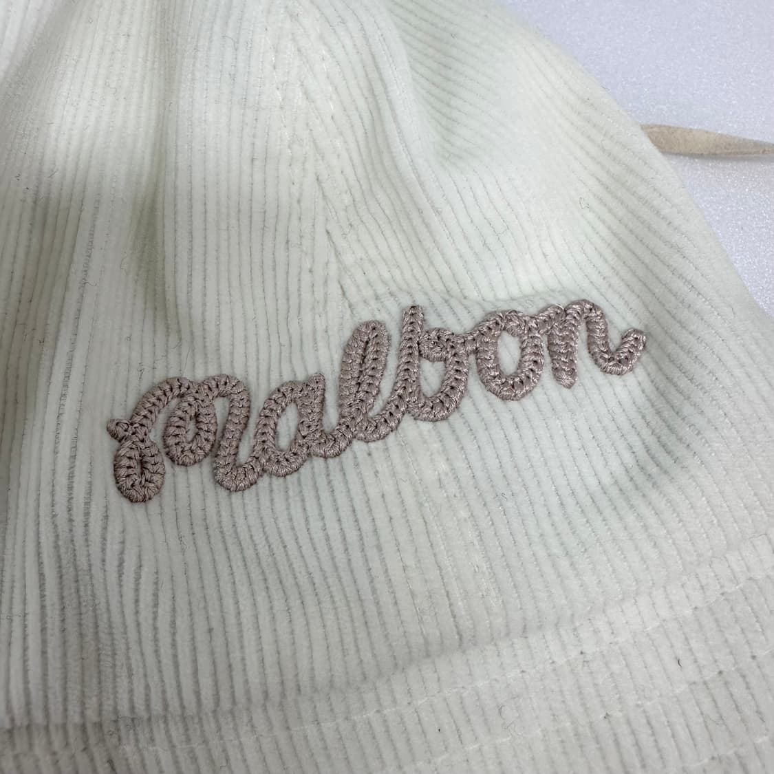 MALBON 말본골프 코듀로이 보아 귀달이 버킷햇 모자 56cm 상품이미지8