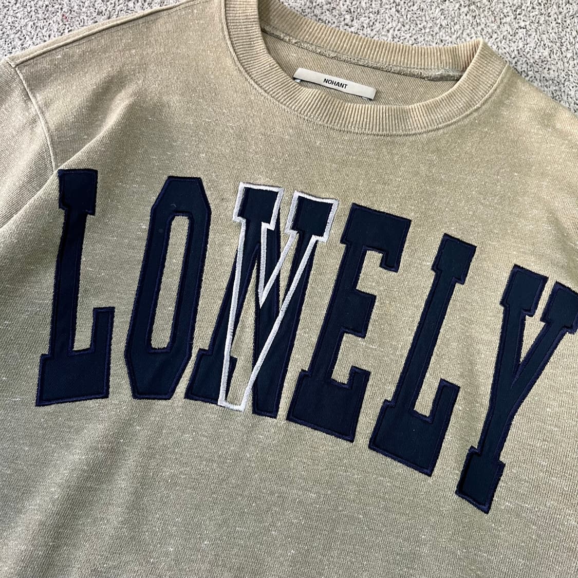 노앙 빅로고 맨투맨 상품이미지2