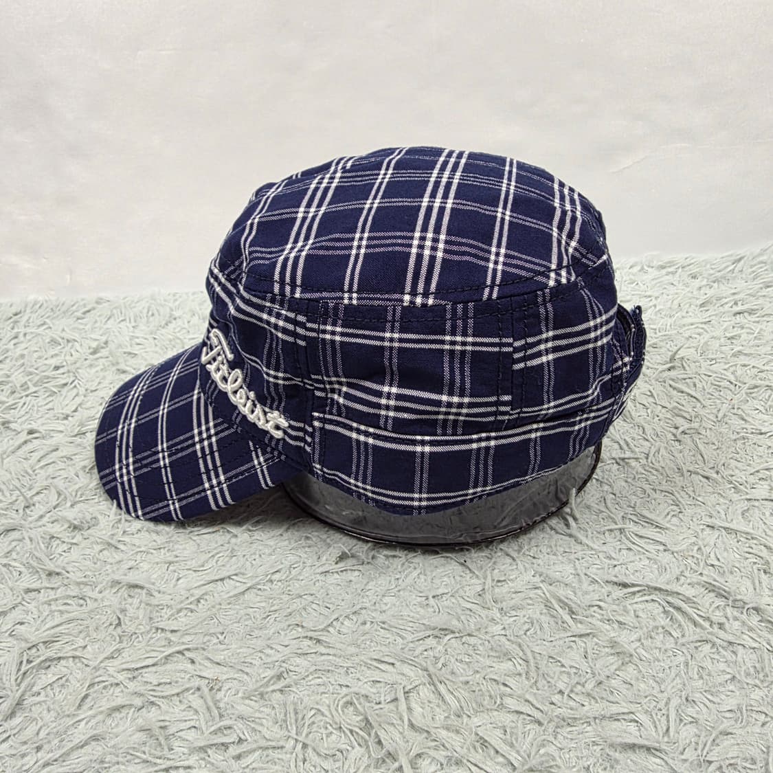 타이틀리스트 체크 워크 캡 네이비 상품이미지3