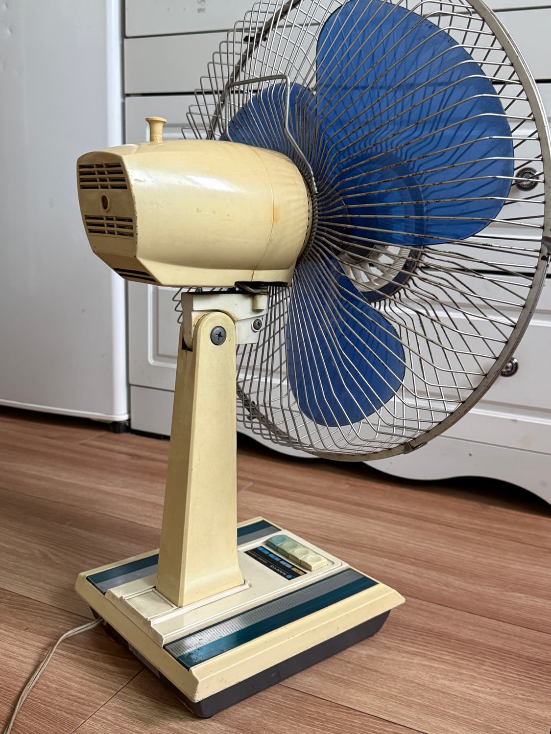 [클리닝 완료] Sanyo 산요 레트로 빈티지 선풍기 정상 작동품 2 상품이미지4