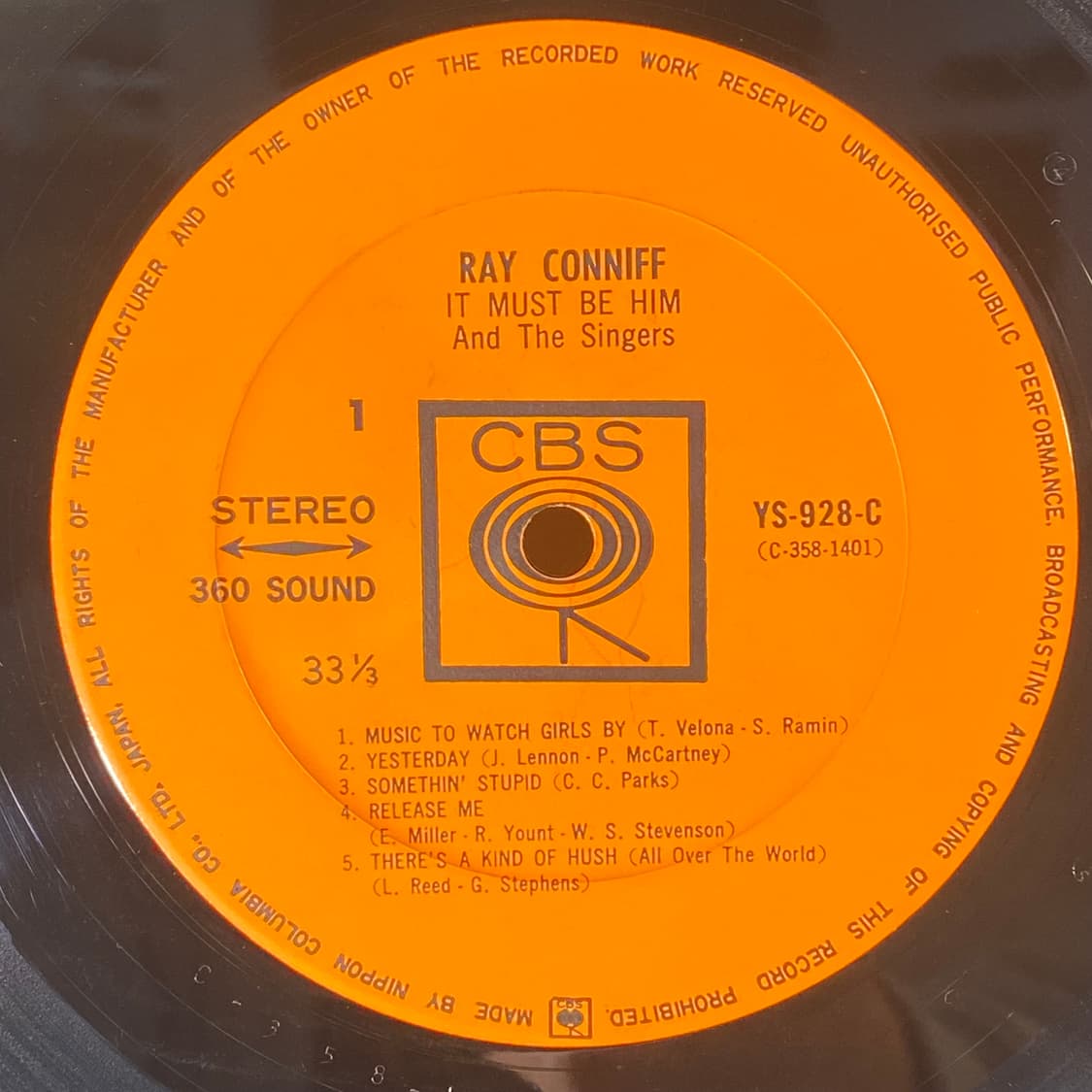 (중고LP-이지리스닝) Ray Conniff And The Singers 상품이미지4