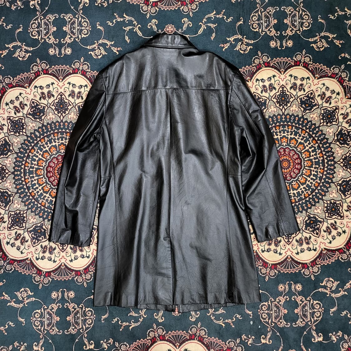 리얼 레더 롱 자켓 (XXL) 상품이미지4